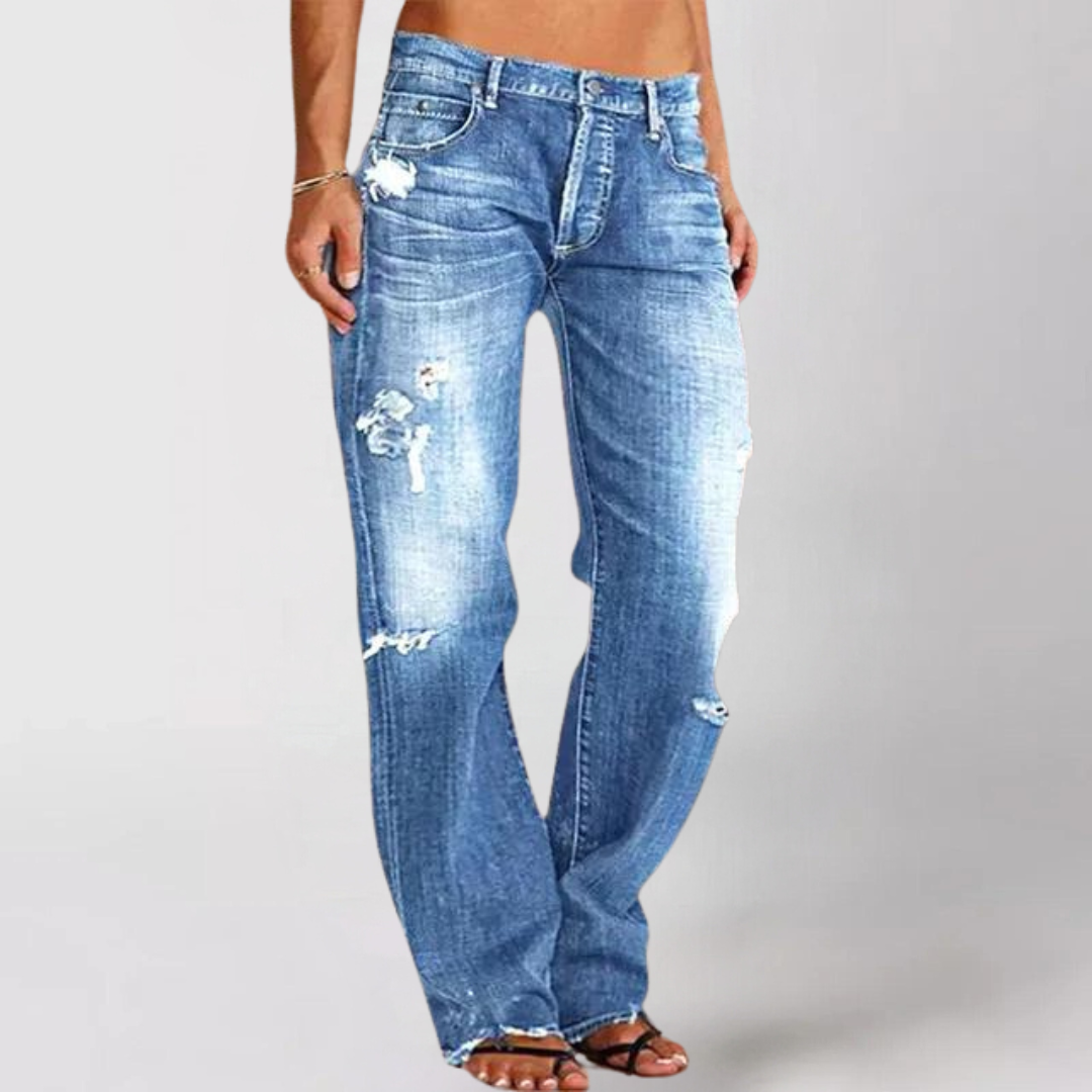 Women’s Low Rise Straight Leg pants | Stylish