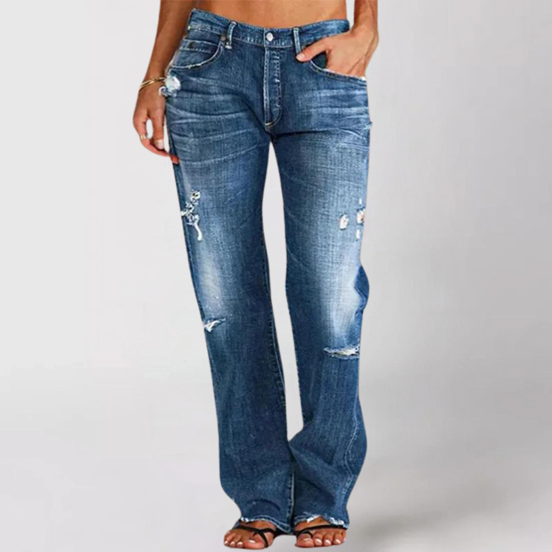 Women’s Low Rise Straight Leg pants | Stylish
