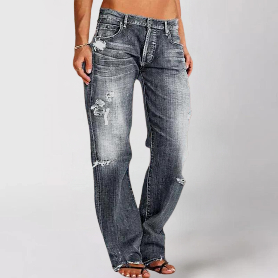 Women’s Low Rise Straight Leg pants | Stylish