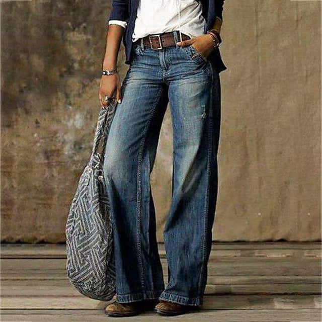 Women’s Wide Leg Flared pants | High Waisted