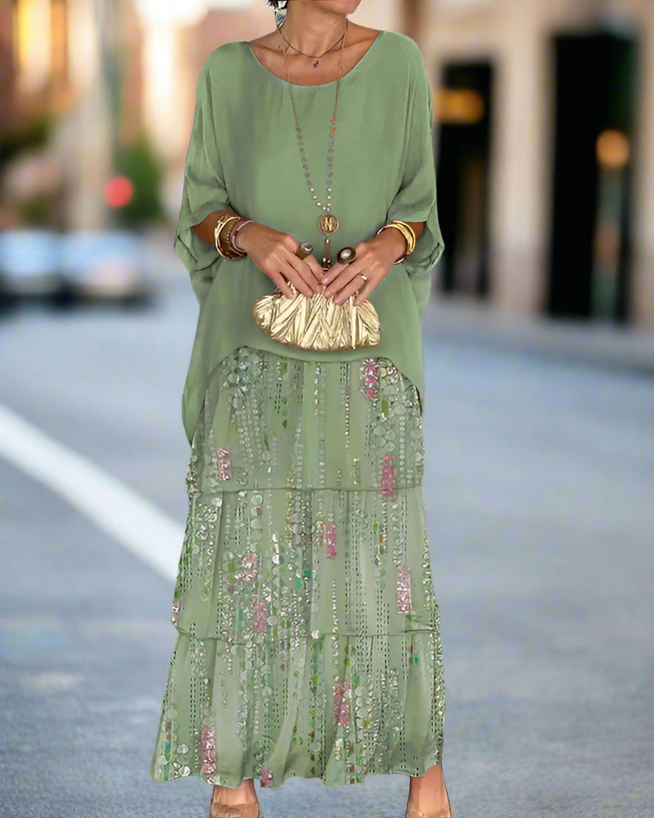 Women's Bohemian Loose Dress | Maxi