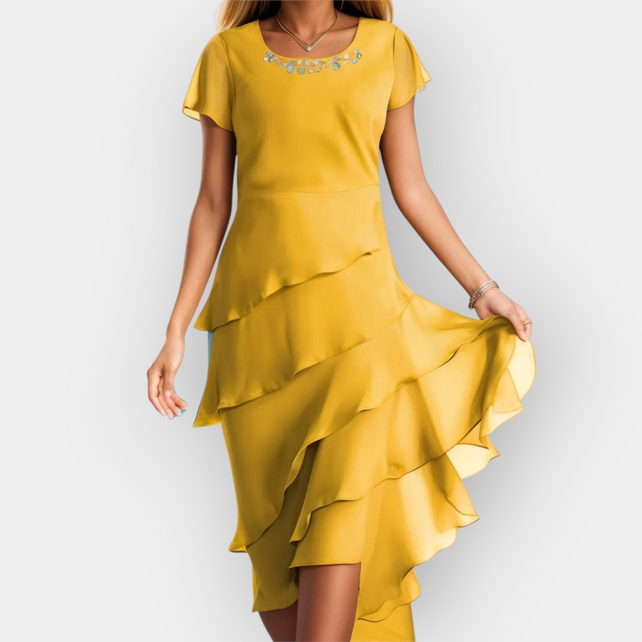 Airy Chiffon Dress