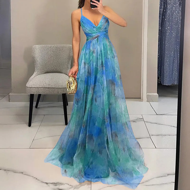 Gisele | Flattering Floral Maxi Dress