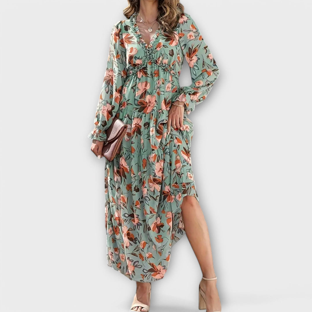 Helen | Boho-Chic Maxi Dress