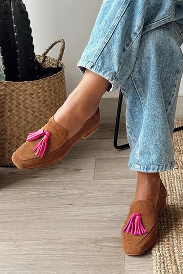 Amaris | Brown Loafers