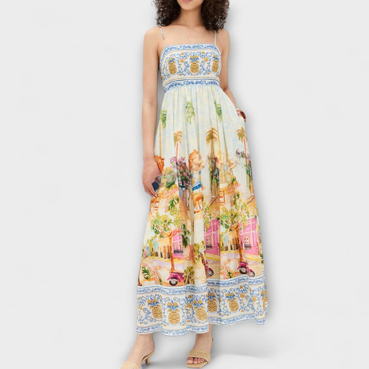 Aracati Multicolor Maxi Dress