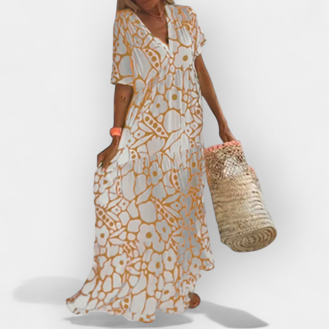 Airy Summer Dress with Print