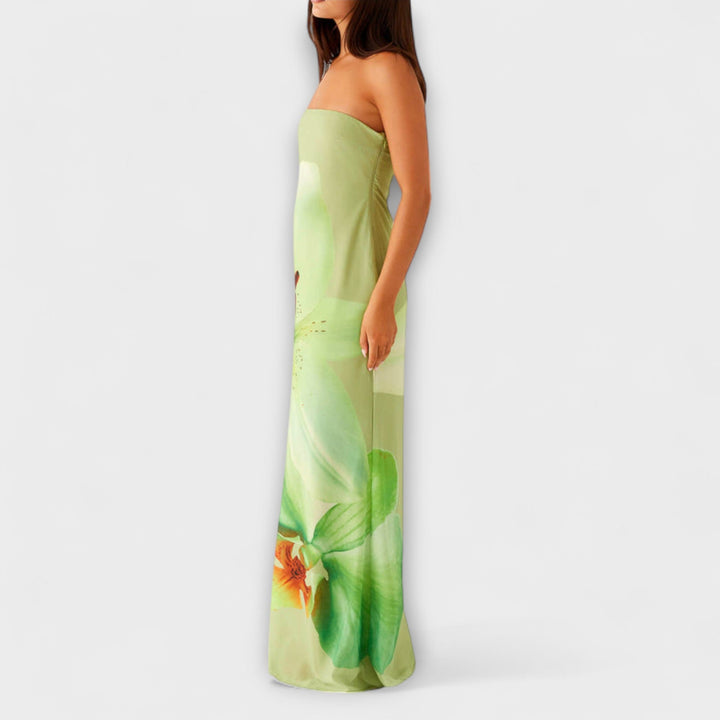 Stylish Off-Shoulder Maxi Dress