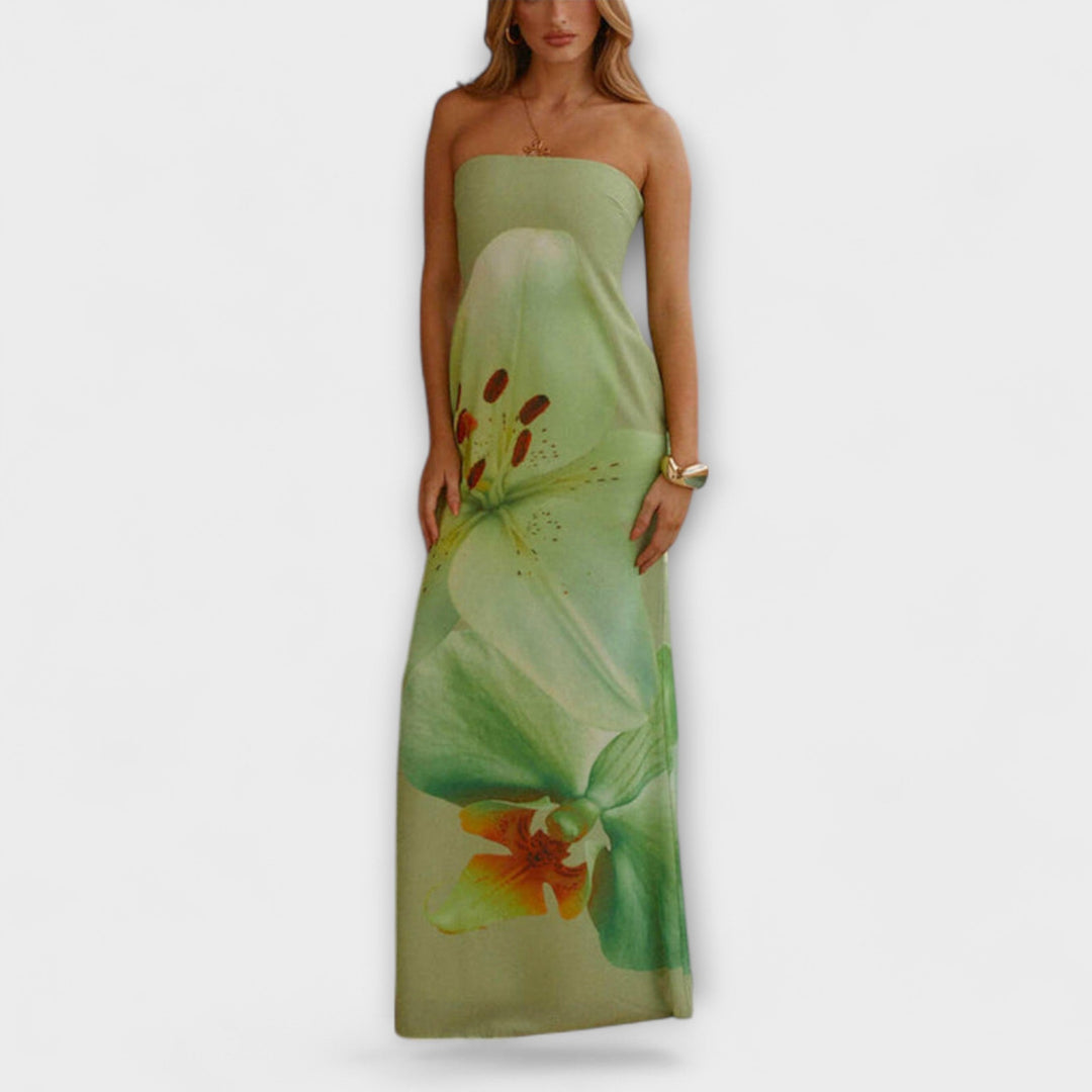 Stylish Off-Shoulder Maxi Dress