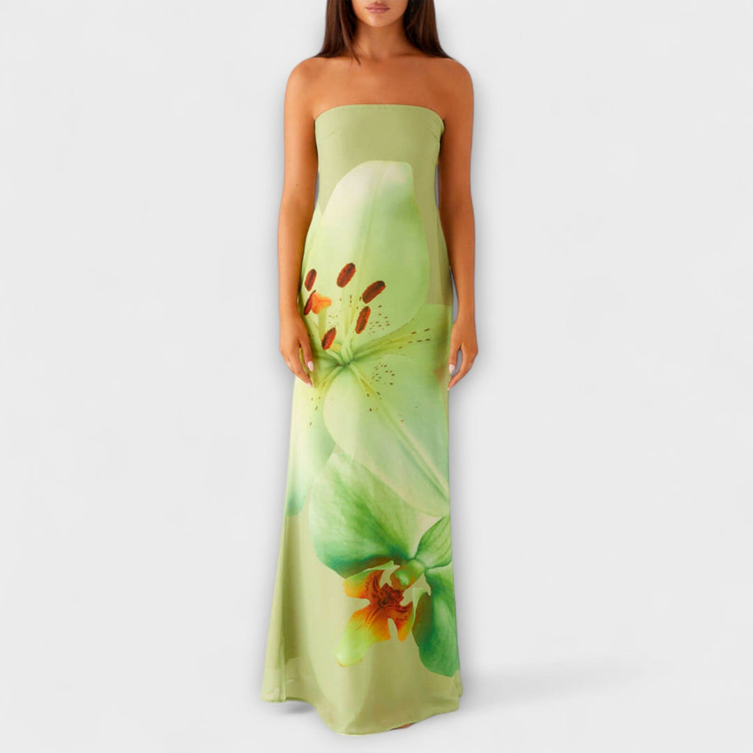 Stylish Off-Shoulder Maxi Dress