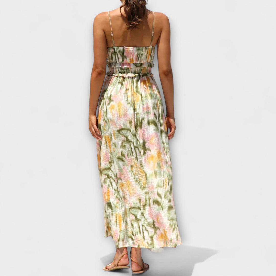 Printed Midi Dress