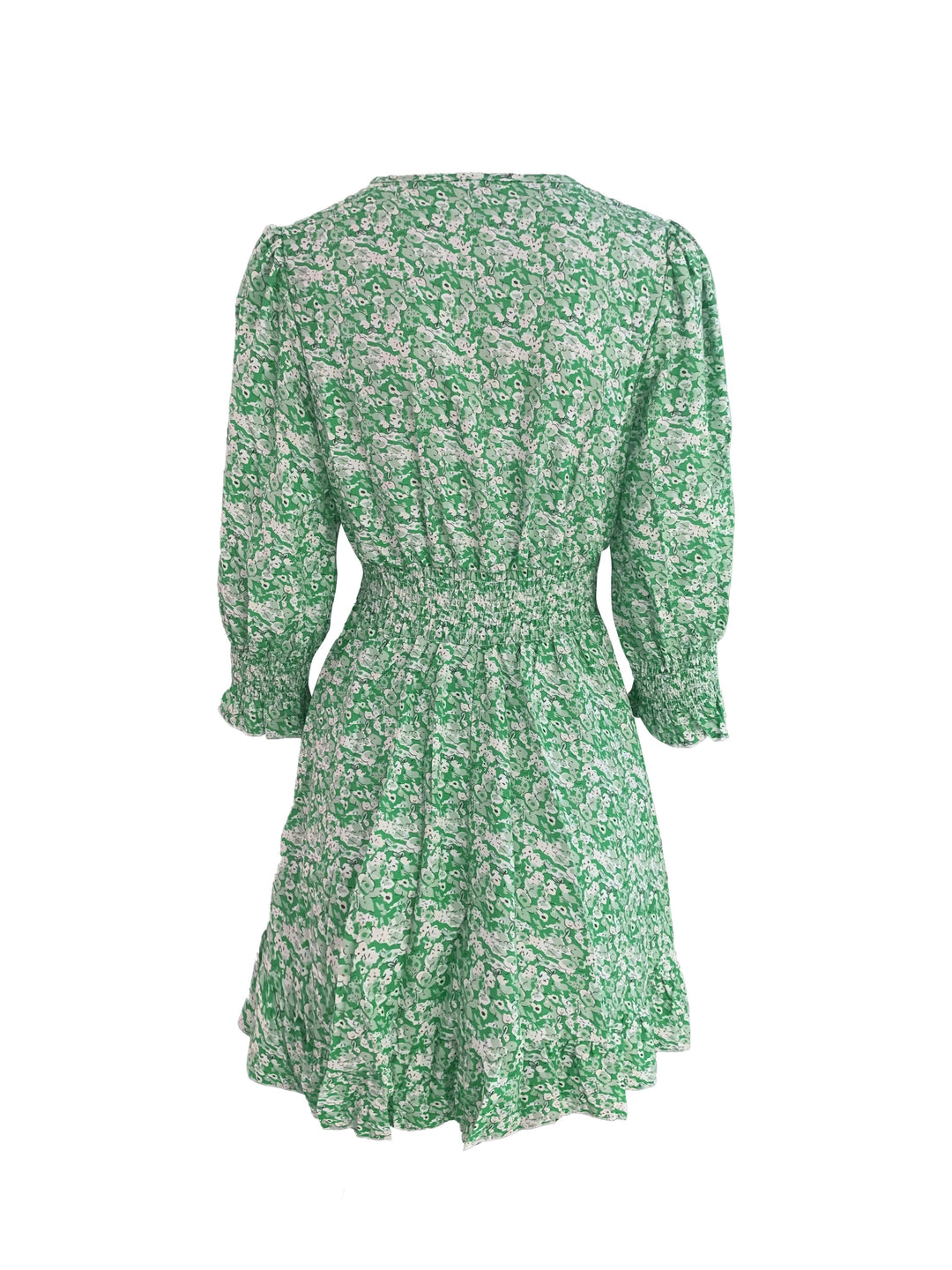 Women's V-Neck Boho Floral Dress