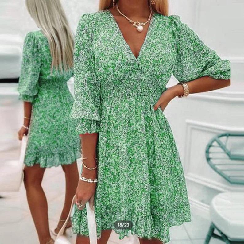 Elegant Floral Dress