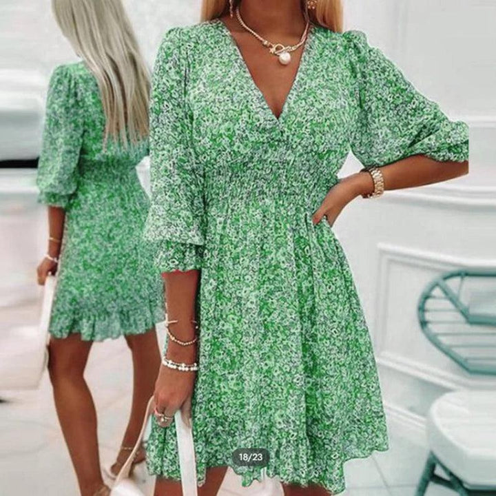 Elegant Floral Dress