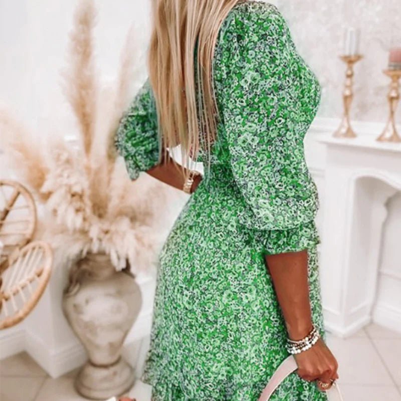 Elegant Floral Dress