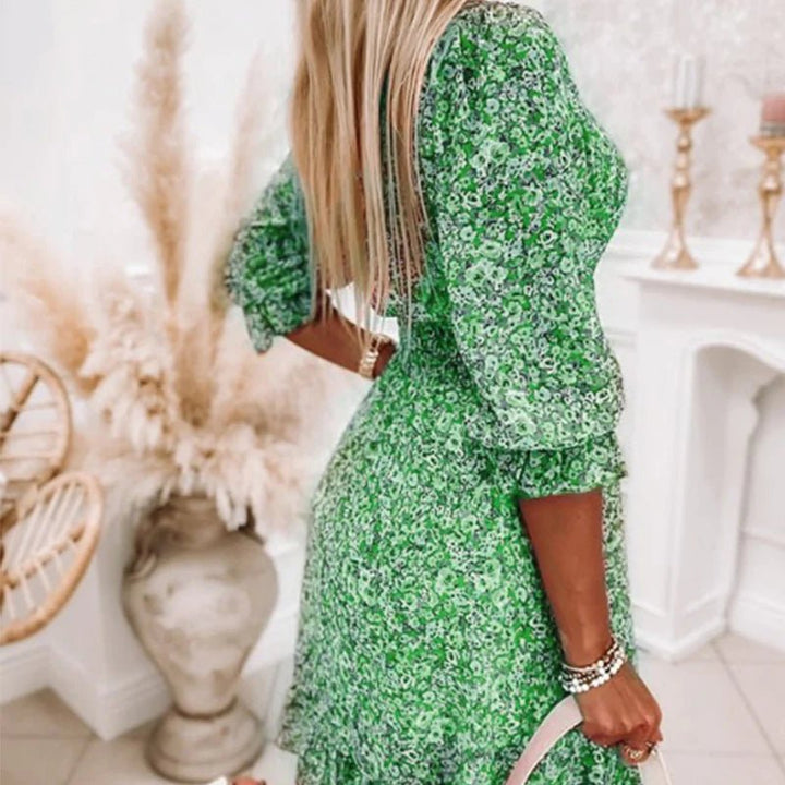 Elegant Floral Dress