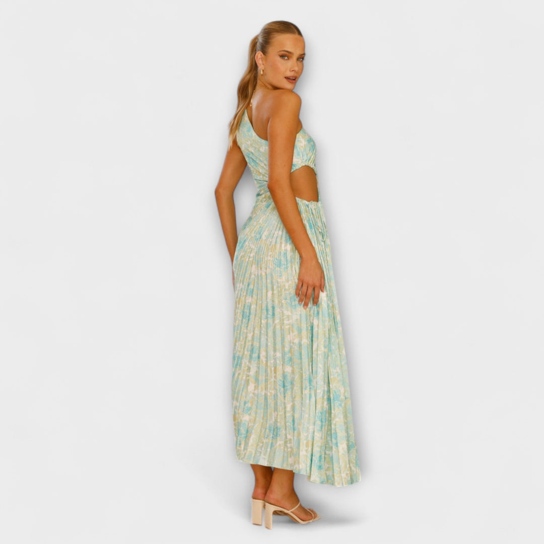 Elegant Cut-Out Maxi Dress