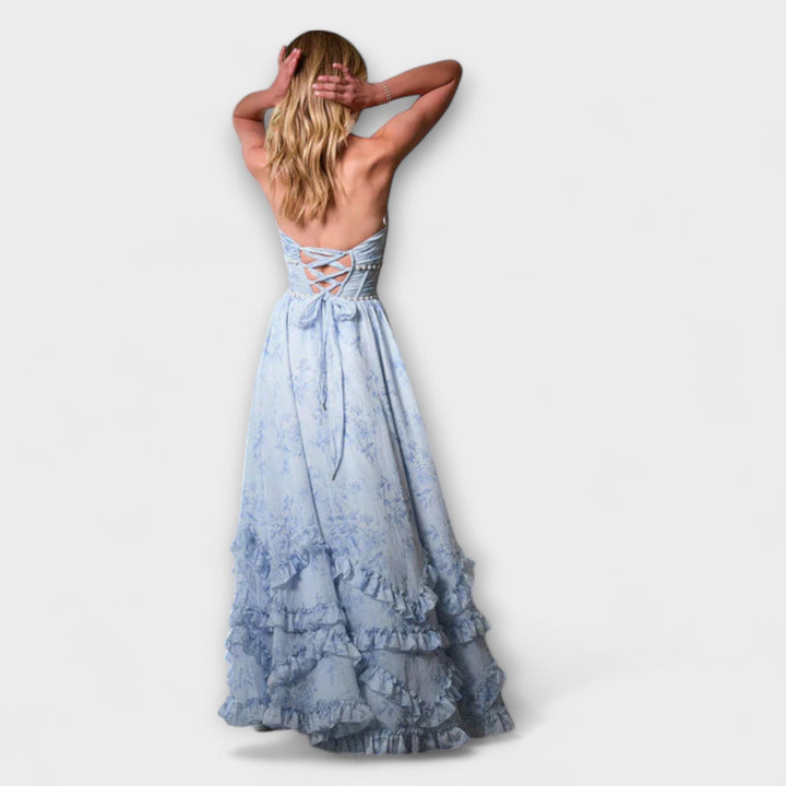 Chic Long Flowing Dress