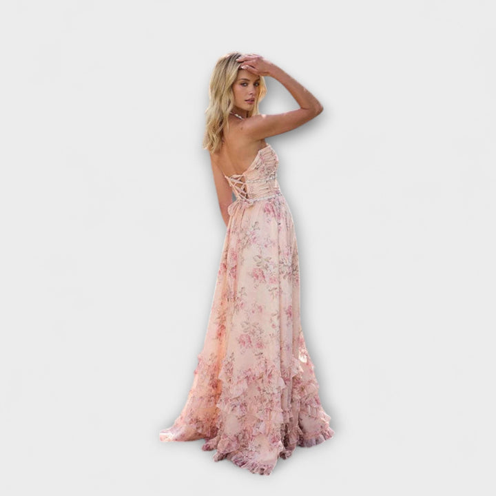 Chic Long Flowing Dress