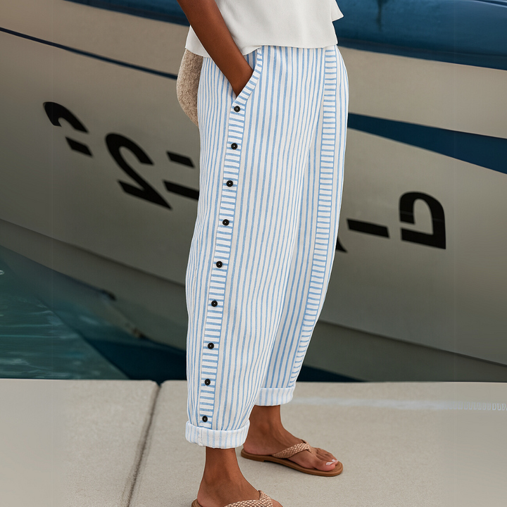 Jarane | Comfortable striped casual pants