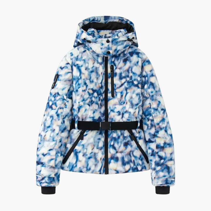 Nicole | Women’s Quilted Belted Winter Hooded Coat