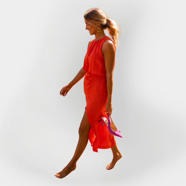 Dress with a Split