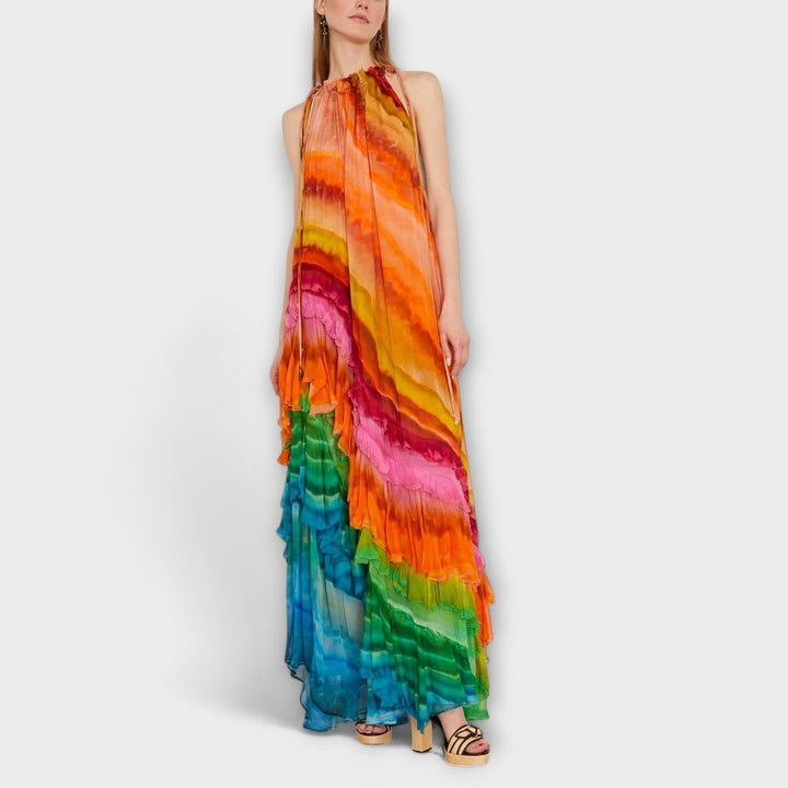 Ruffle Gown