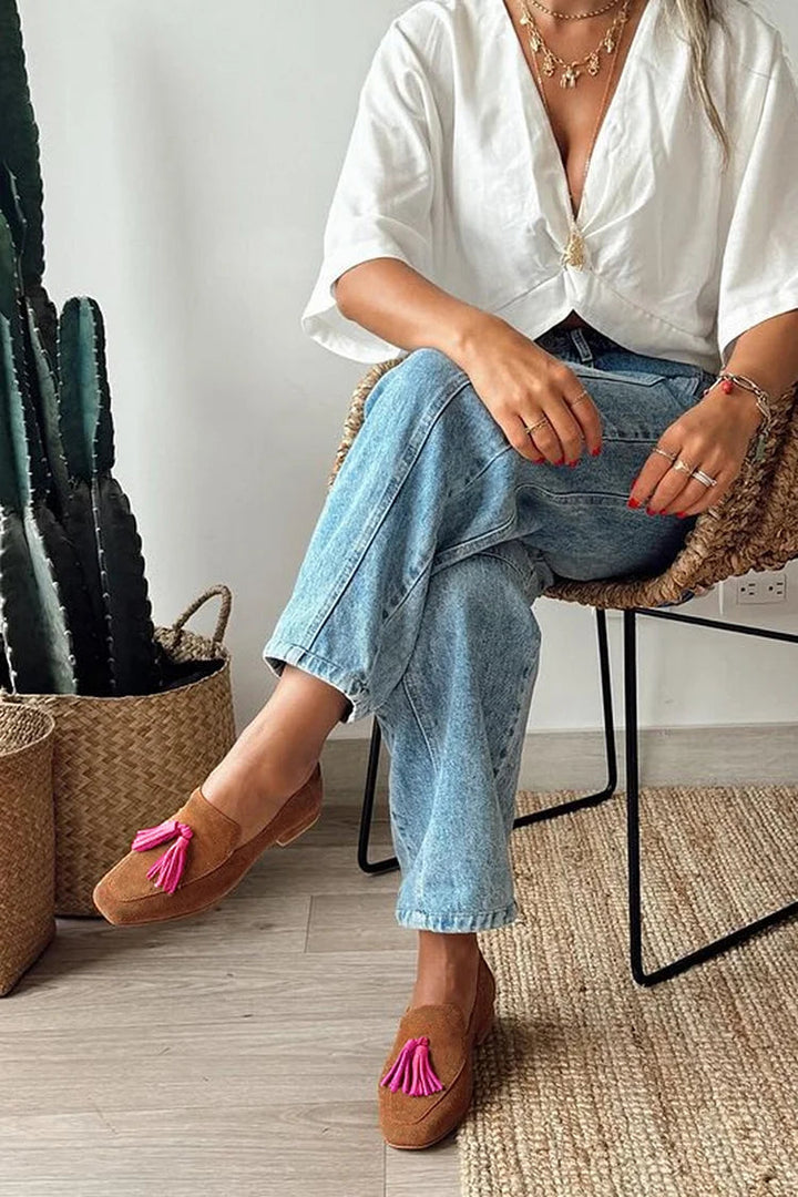 Amaris | Brown Loafers