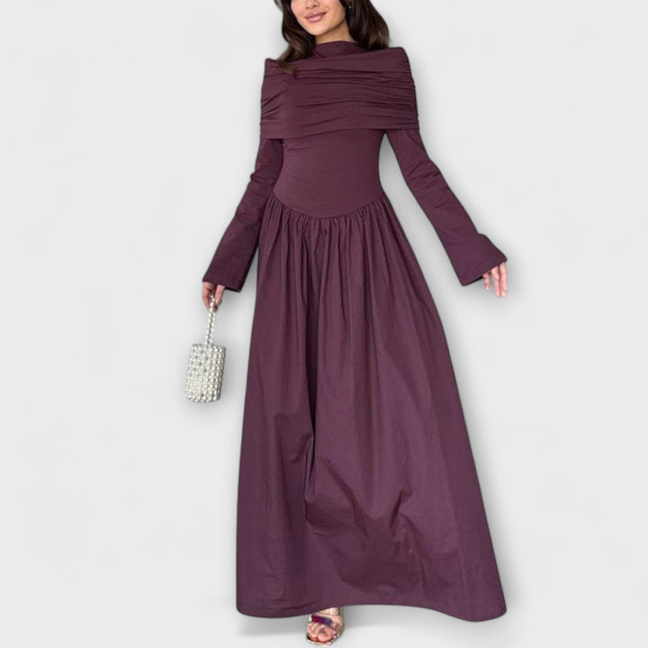 Relaxed Pleated Dress