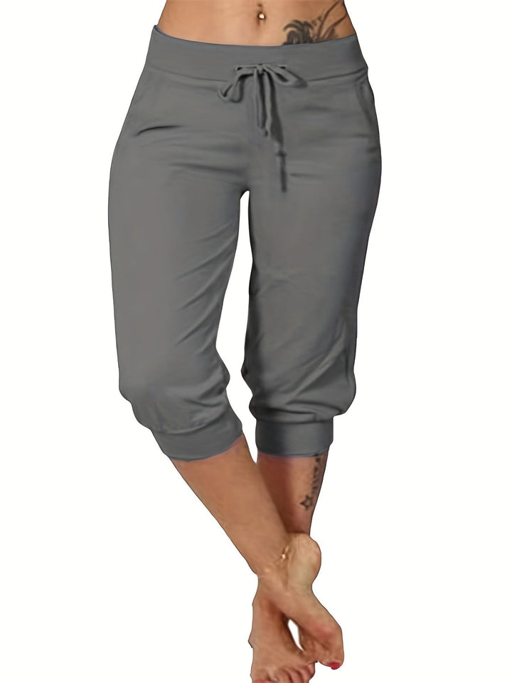 Women's Mid-Length Casual Pants | Running