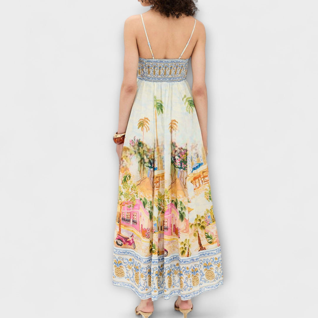 Aracati Multicolor Maxi Dress