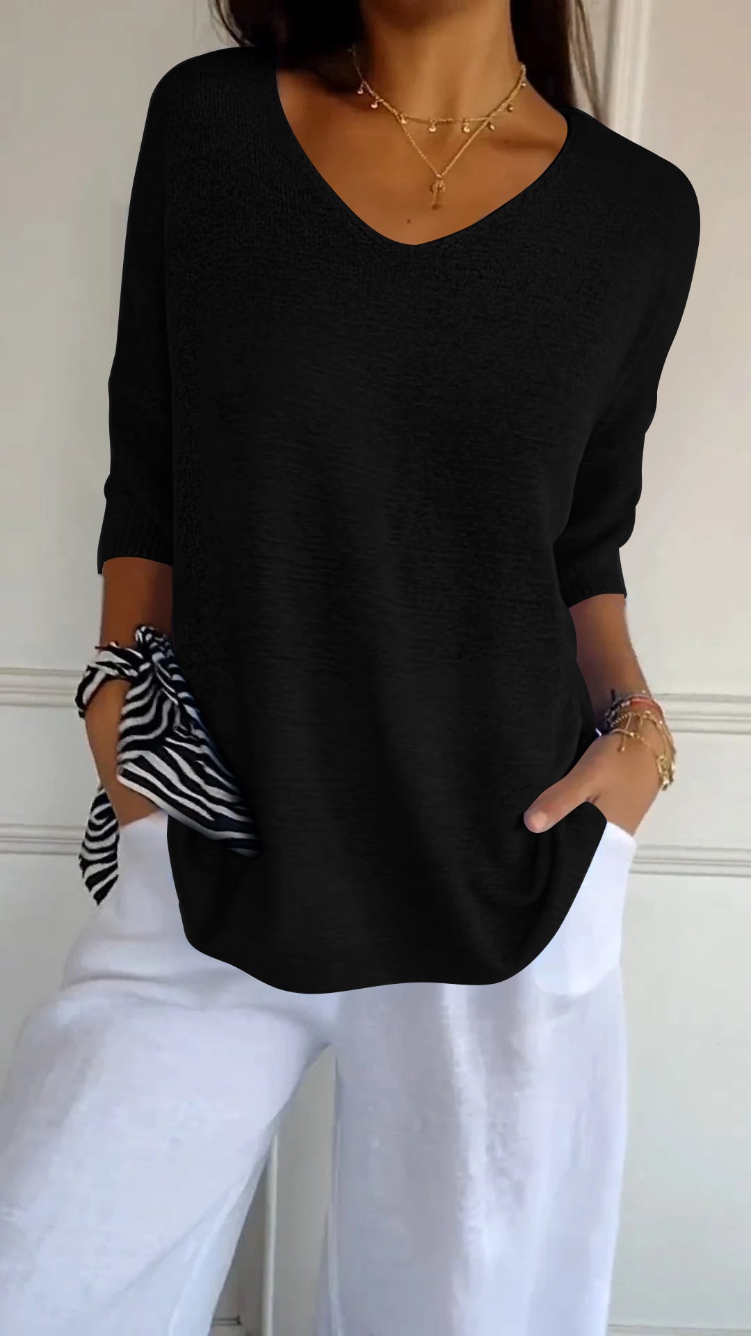 Alice | Women’s Longline Loose Fit Tunic Top