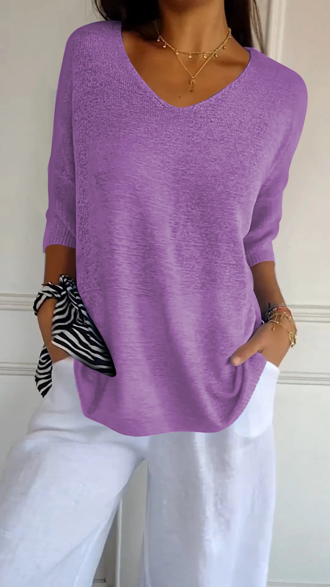 Alice | Women’s Longline Loose Fit Tunic Top