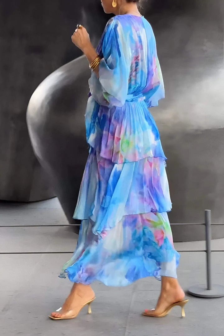 Linda | Stylish Elegant Layered Dress