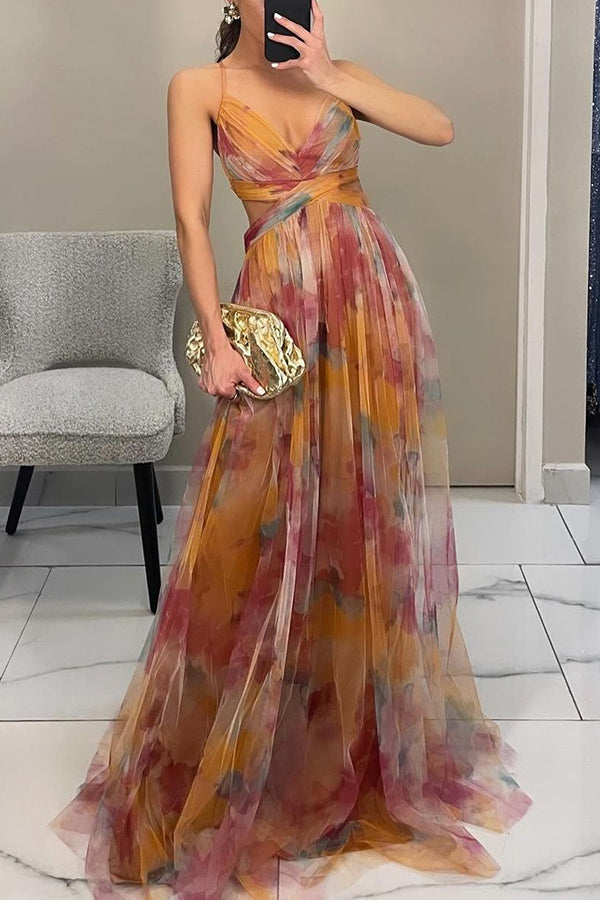 Gisele | Flattering Floral Maxi Dress