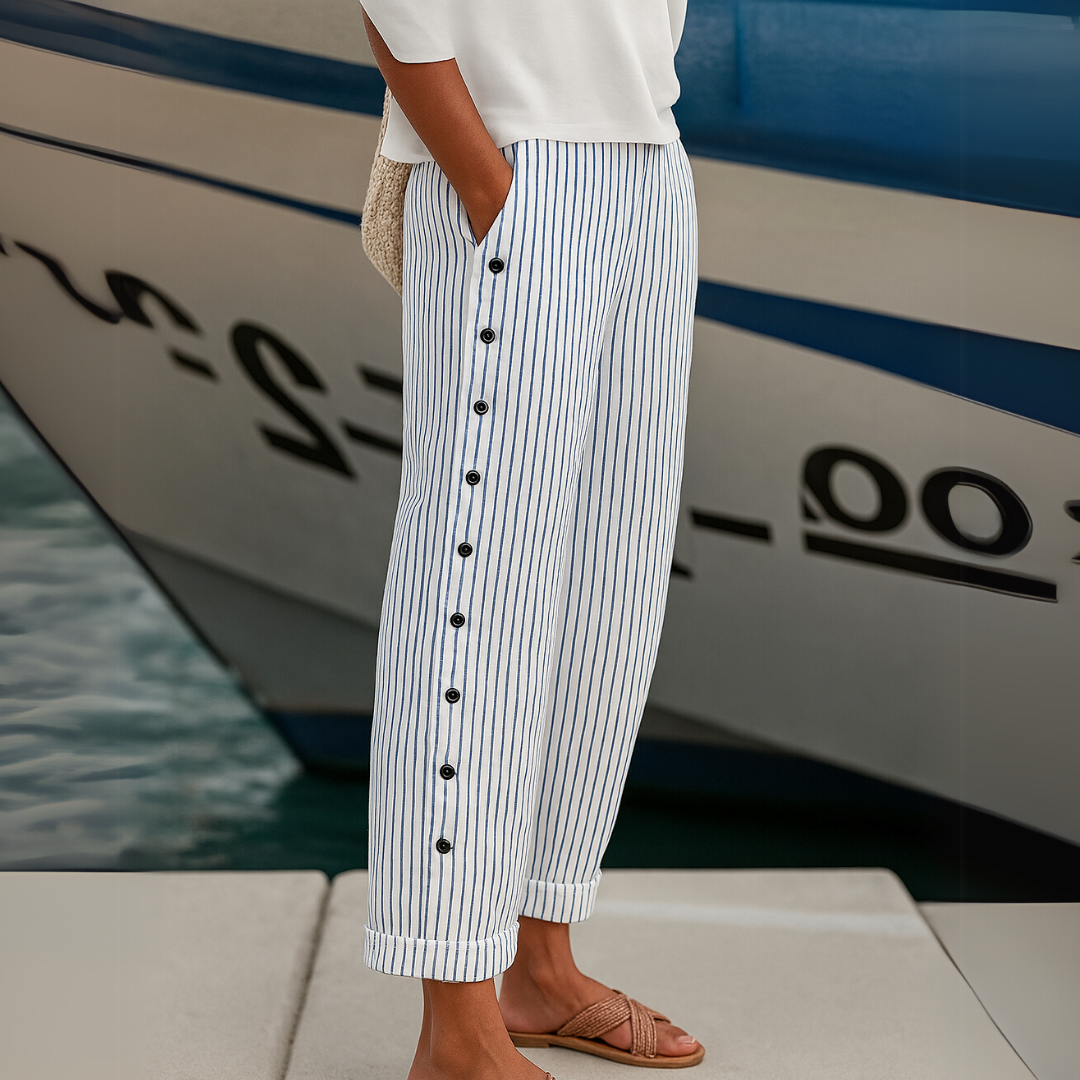 Jarane | Comfortable striped casual pants