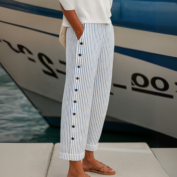 Jarane | Comfortable striped casual pants
