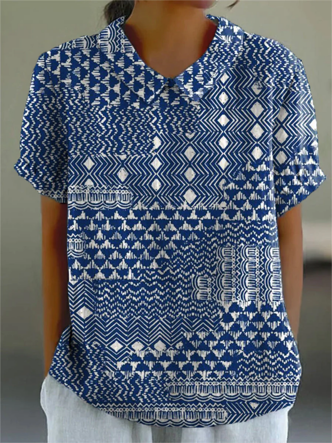 Zaely | Effortless Pattern Blouse