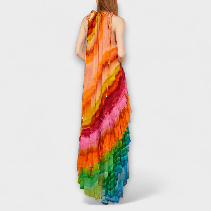 Ruffle Gown