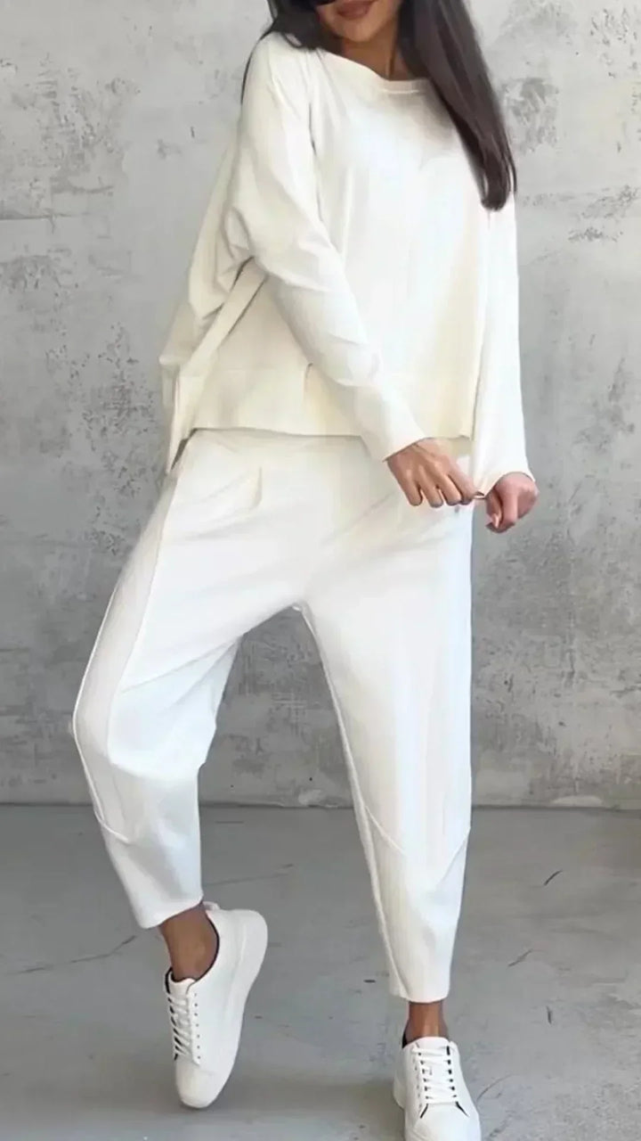 Daria - Elegant & Chic Two-Piece Ensemble – Effortless Style & Comfort