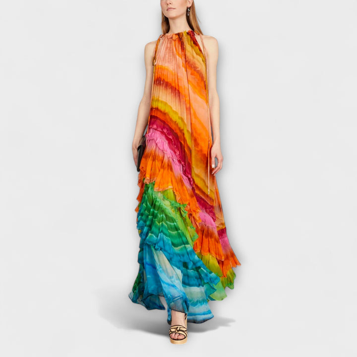 Ruffle Gown