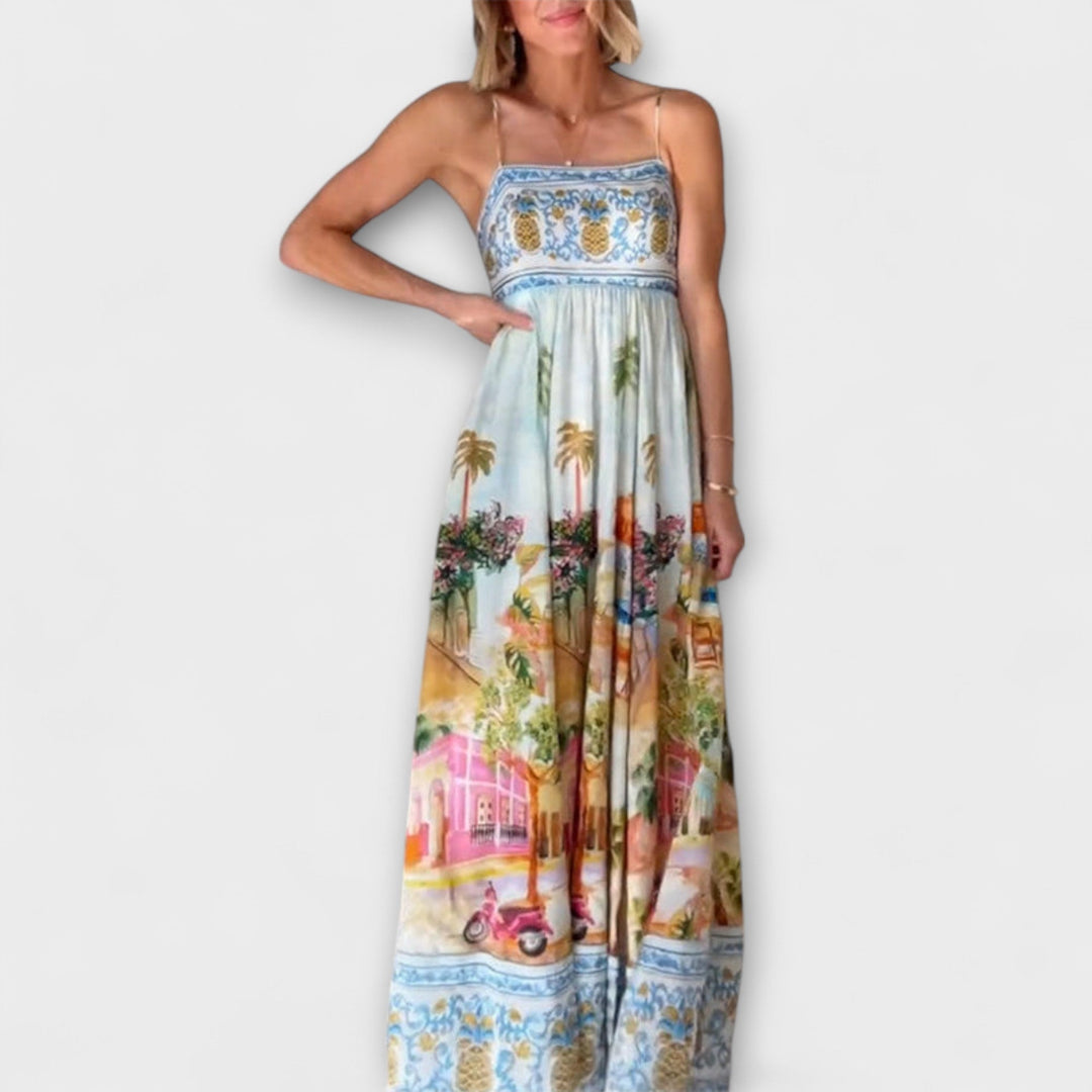 Aracati Multicolor Maxi Dress