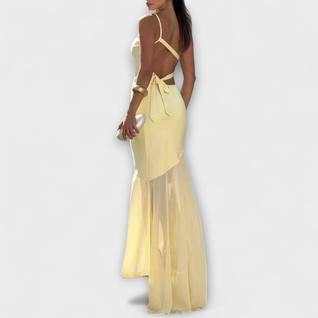 Elegant Maxi Evening  Dress
