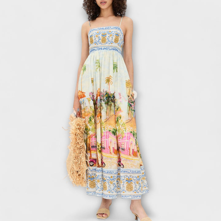 Aracati Multicolor Maxi Dress