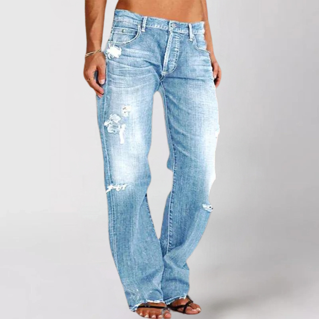 Women’s Low Rise Straight Leg pants | Stylish