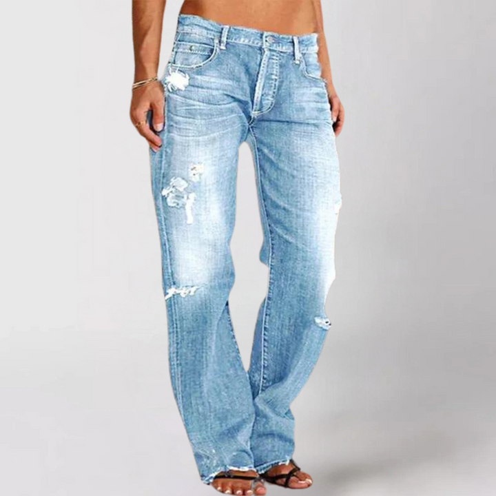 Women’s Low Rise Straight Leg pants | Stylish