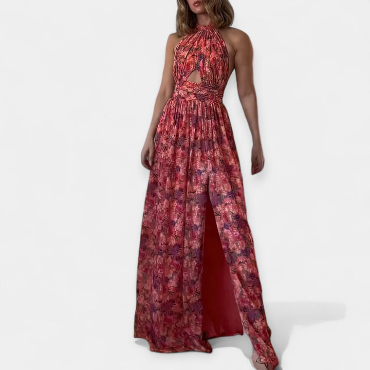 Airy Backless Dress