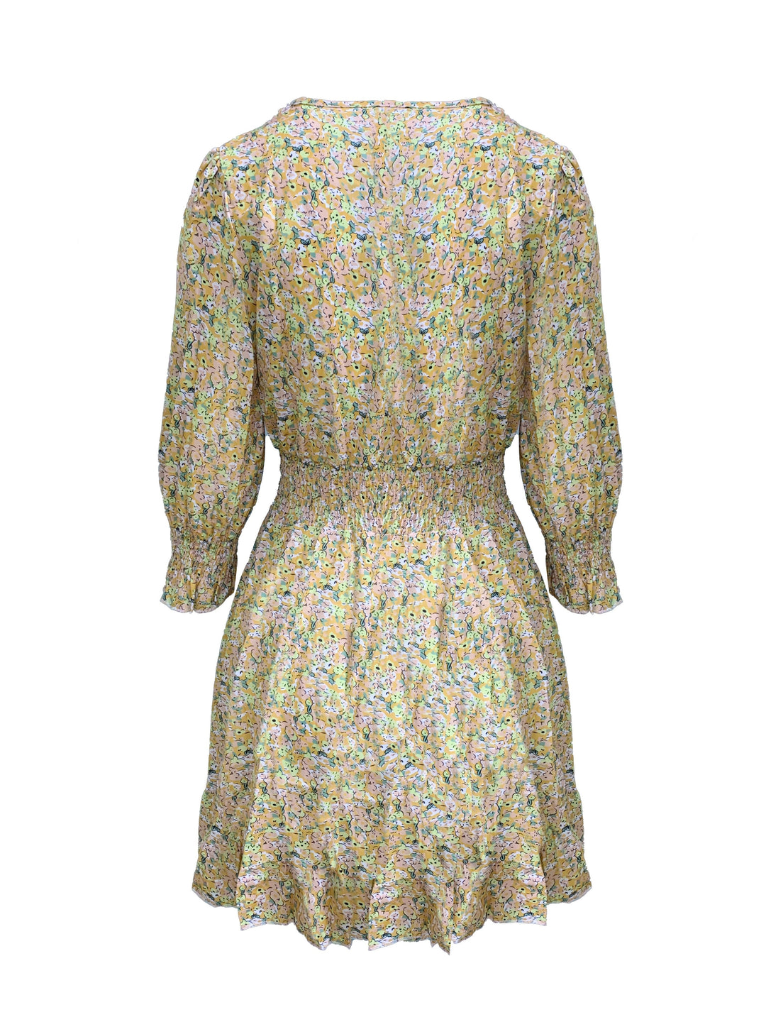 Women's V-Neck Boho Floral Dress