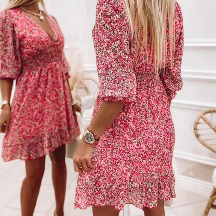 Elegant Floral Dress