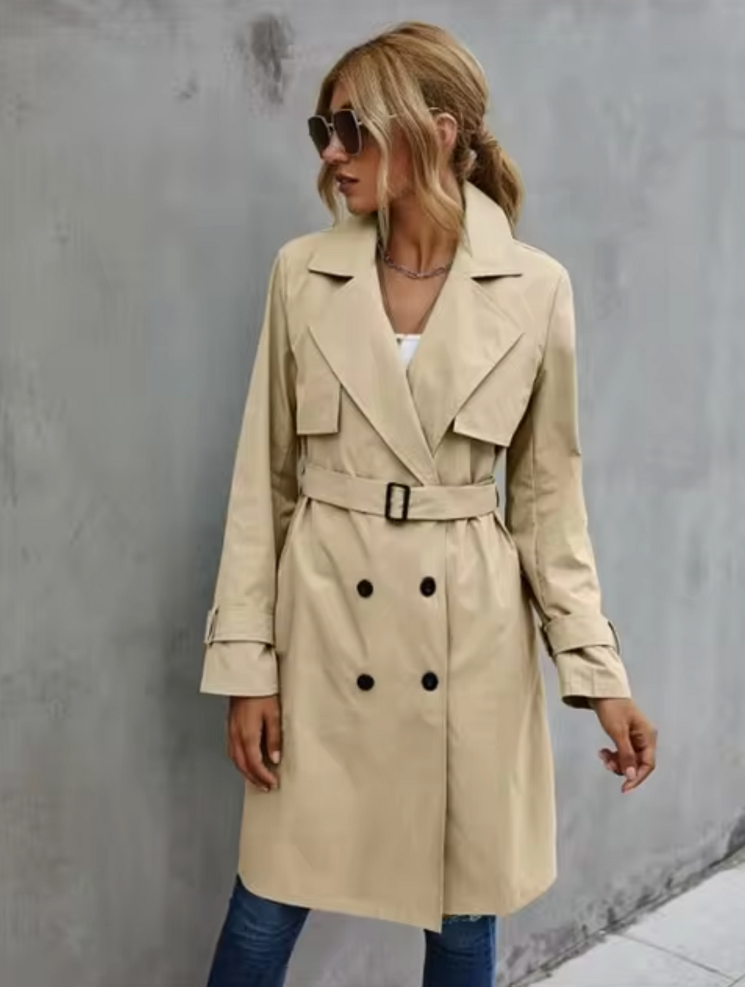 Brianna | Women’s Elegant Double-Breasted Casual Coat